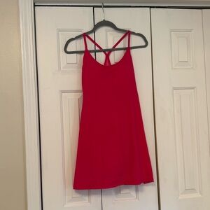 Hot pink tennis dress